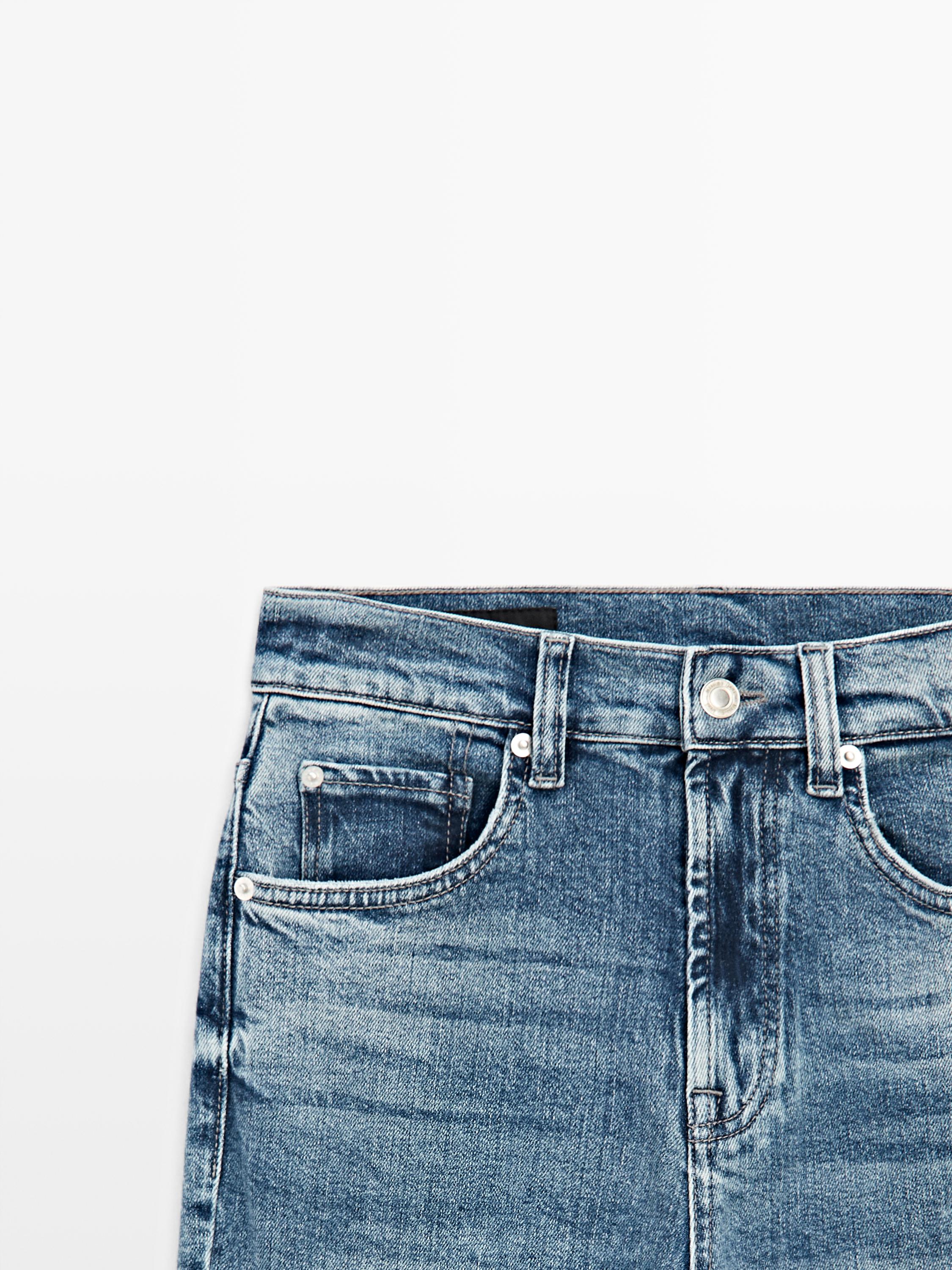 Skinny flare fit jeans